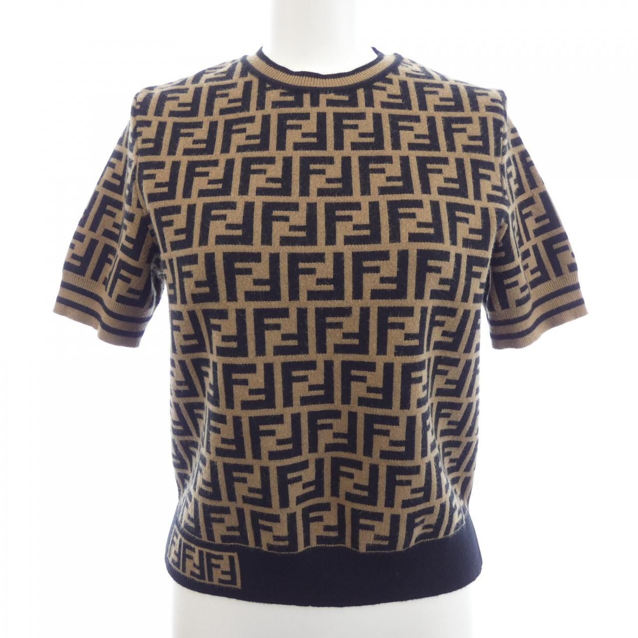 Fendi FF Motif Knit Sweater