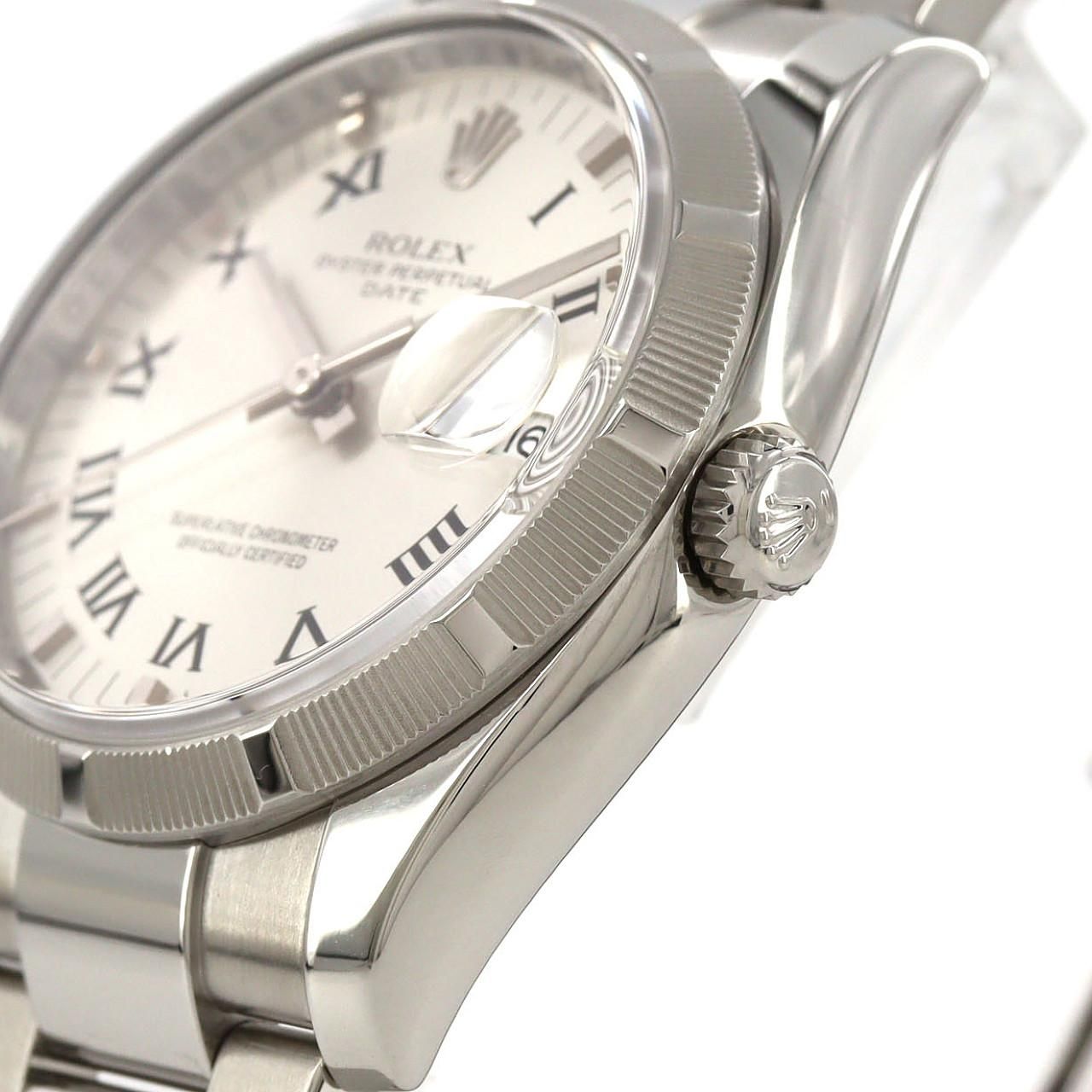 Rolex Oistar Perpetual Date SS Automatic Watch — view 4