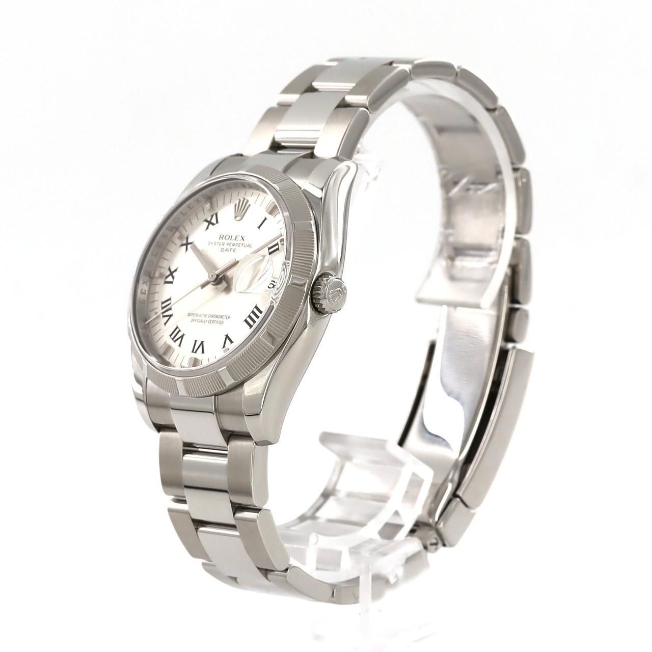Rolex Oistar Perpetual Date SS Automatic Watch — view 2