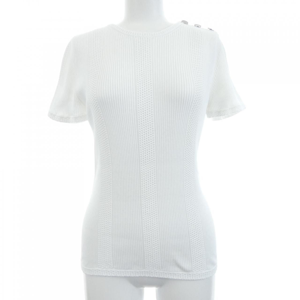 Chanel Knit Sweater White