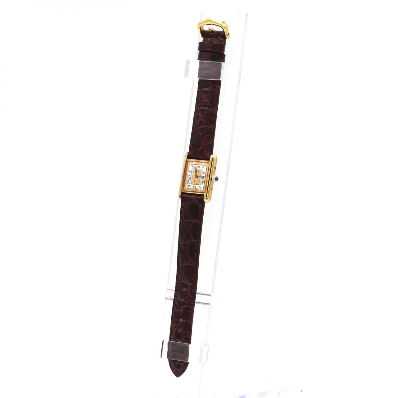 Cartier Must Tank SM Quartz Watch — view 2