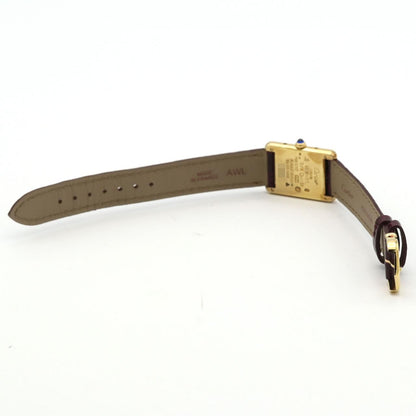 Cartier Must Tank SM Quartz Watch — view 7