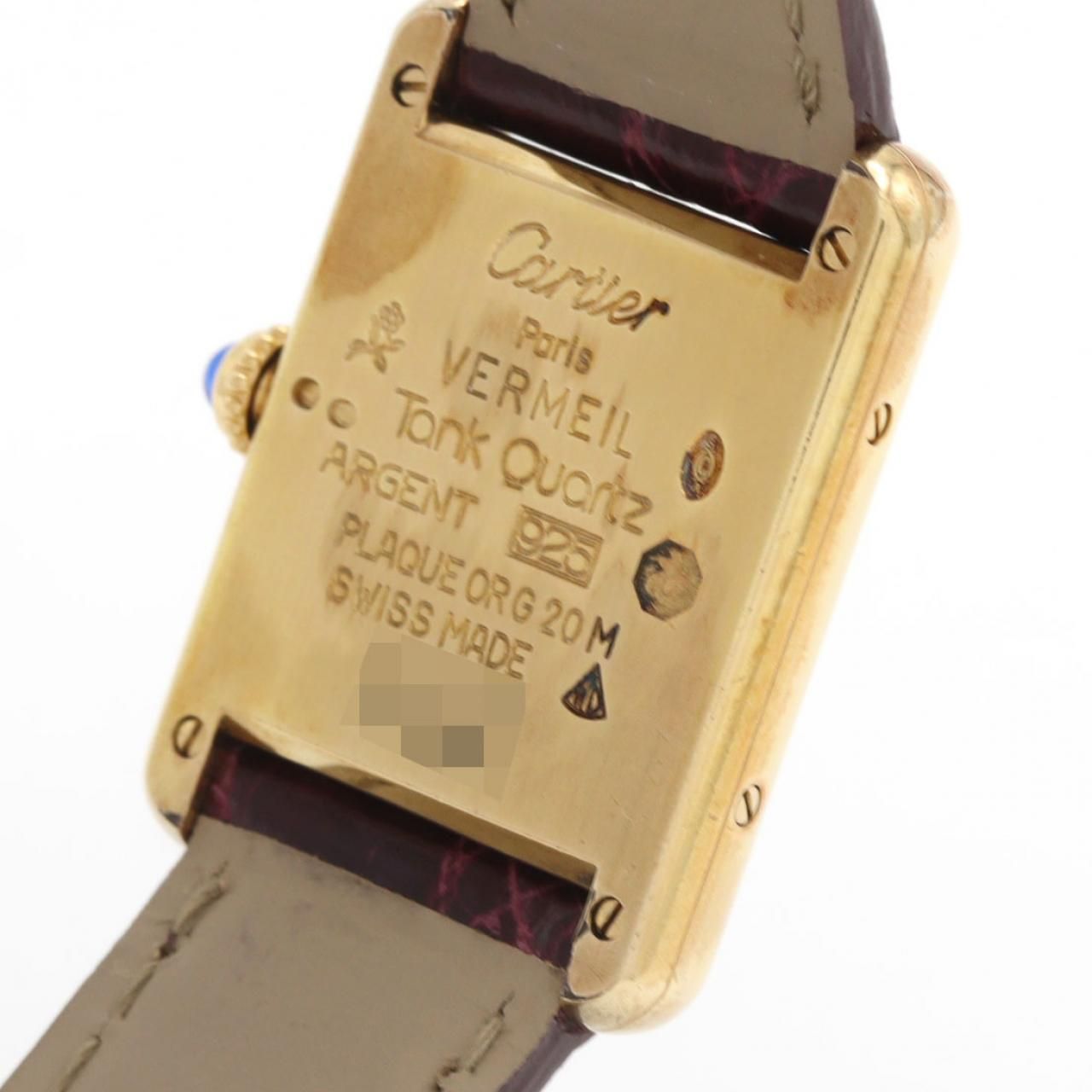 Cartier Must Tank SM Quartz Watch — view 6