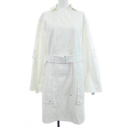 Hermes Trench Coat White