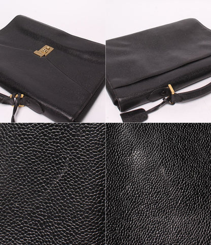 Chanel Business Briefcase Gold — view 8