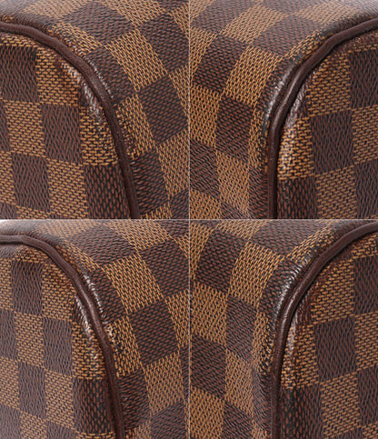 Louis Vuitton Mini Boston Bag Riviera MM Damier Ebene — view 5