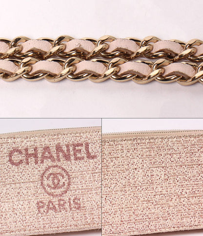 Chanel Chain Wallet Shoulder Bag Crossbody Gold 27 — view 7