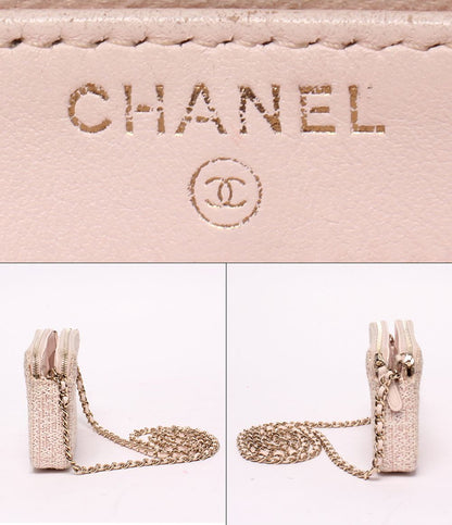 Chanel Chain Wallet Shoulder Bag Crossbody Gold 27 — view 4