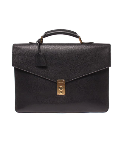 Chanel Business Briefcase Gold