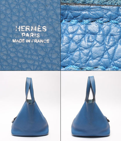 Hermes Handbag Silver Picotin Lock MM — view 4