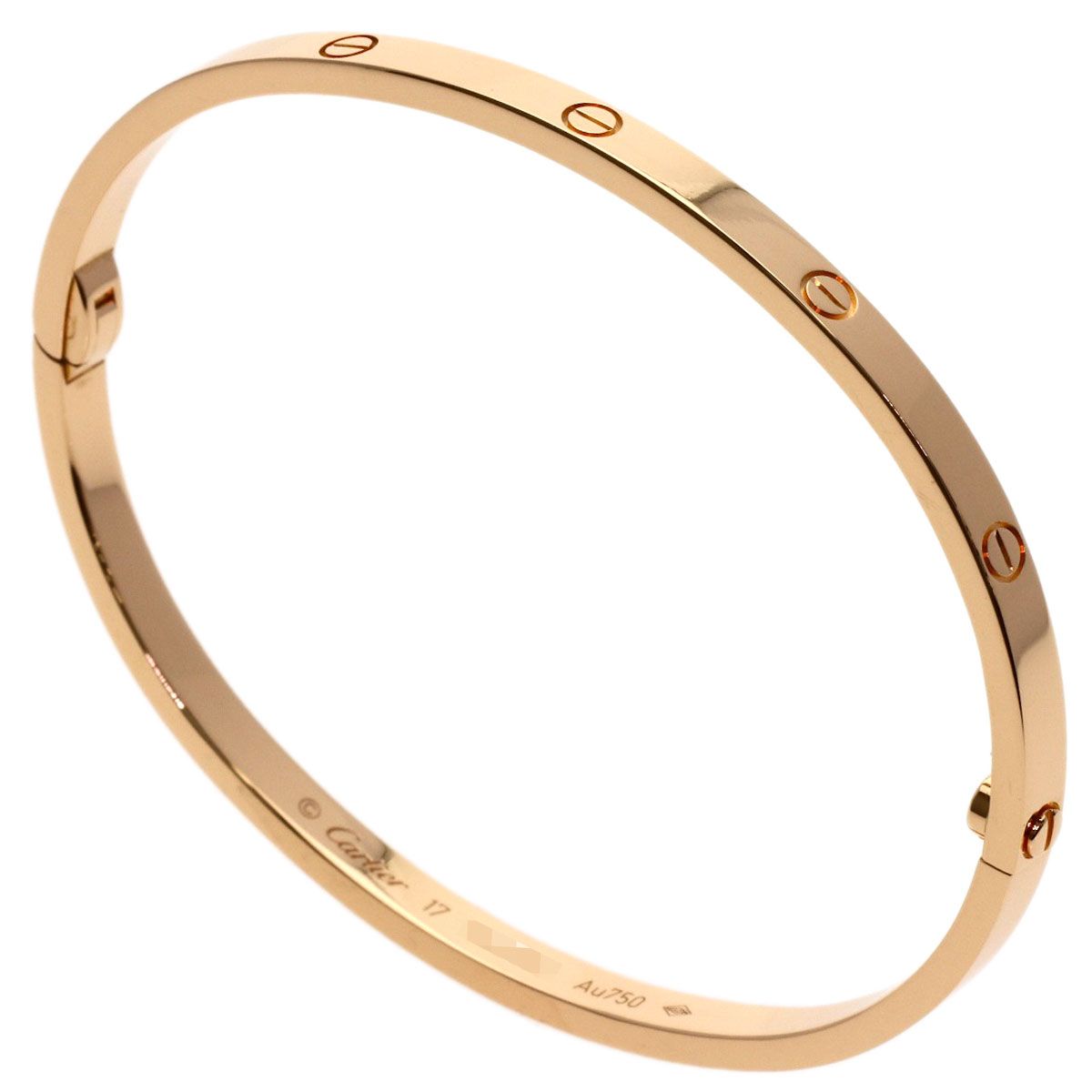 Cartier Love Bracelet SM 17 Driver 18K Pink Gold — view 3
