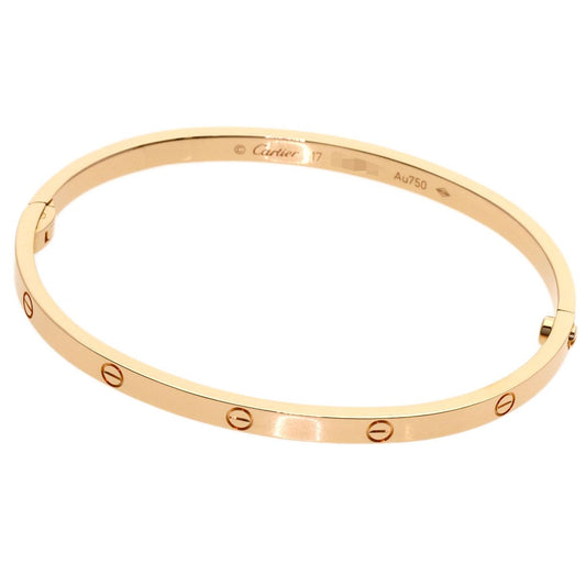 Cartier Love Bracelet SM 17 Driver 18K Pink Gold