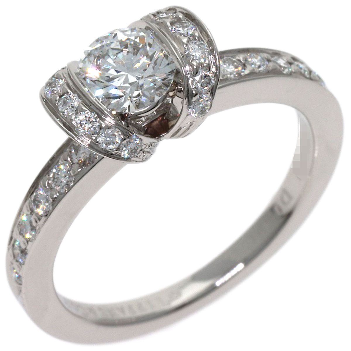 Tiffany & Co Ribbon Diamond Ring — view 2