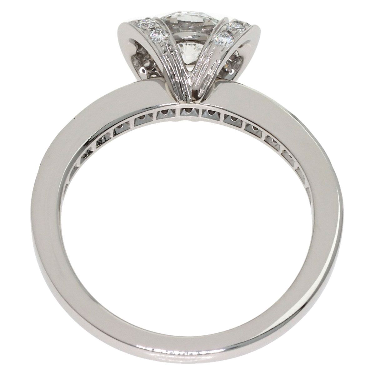 Tiffany & Co Ribbon Diamond Ring — view 4