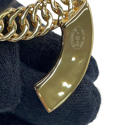 Chanel Brooch CC Logo Metal Rhinestone — view 6