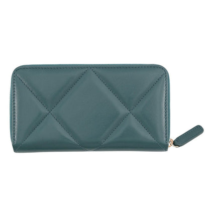 Chanel Wallet 19 Small Zip CC Logo Lambskin — view 3