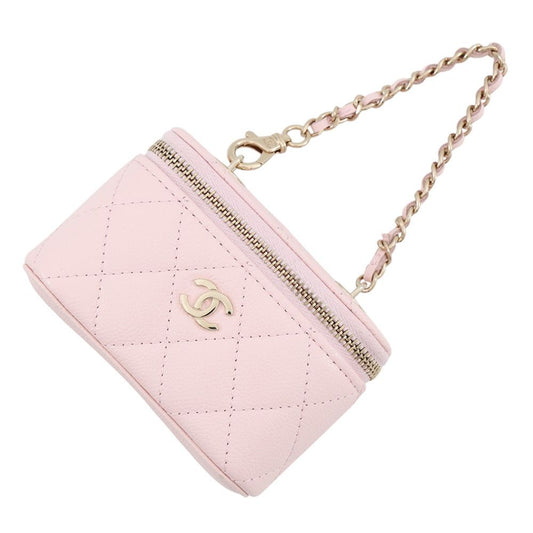 Chanel Bag Charm Classic Mini Vanity Caviar Leather
