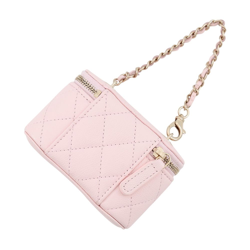 Chanel Bag Charm Classic Mini Vanity Caviar Leather — view 3