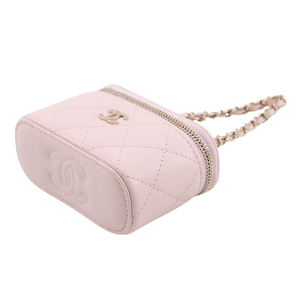 Chanel Bag Charm Classic Mini Vanity Caviar Leather — view 2