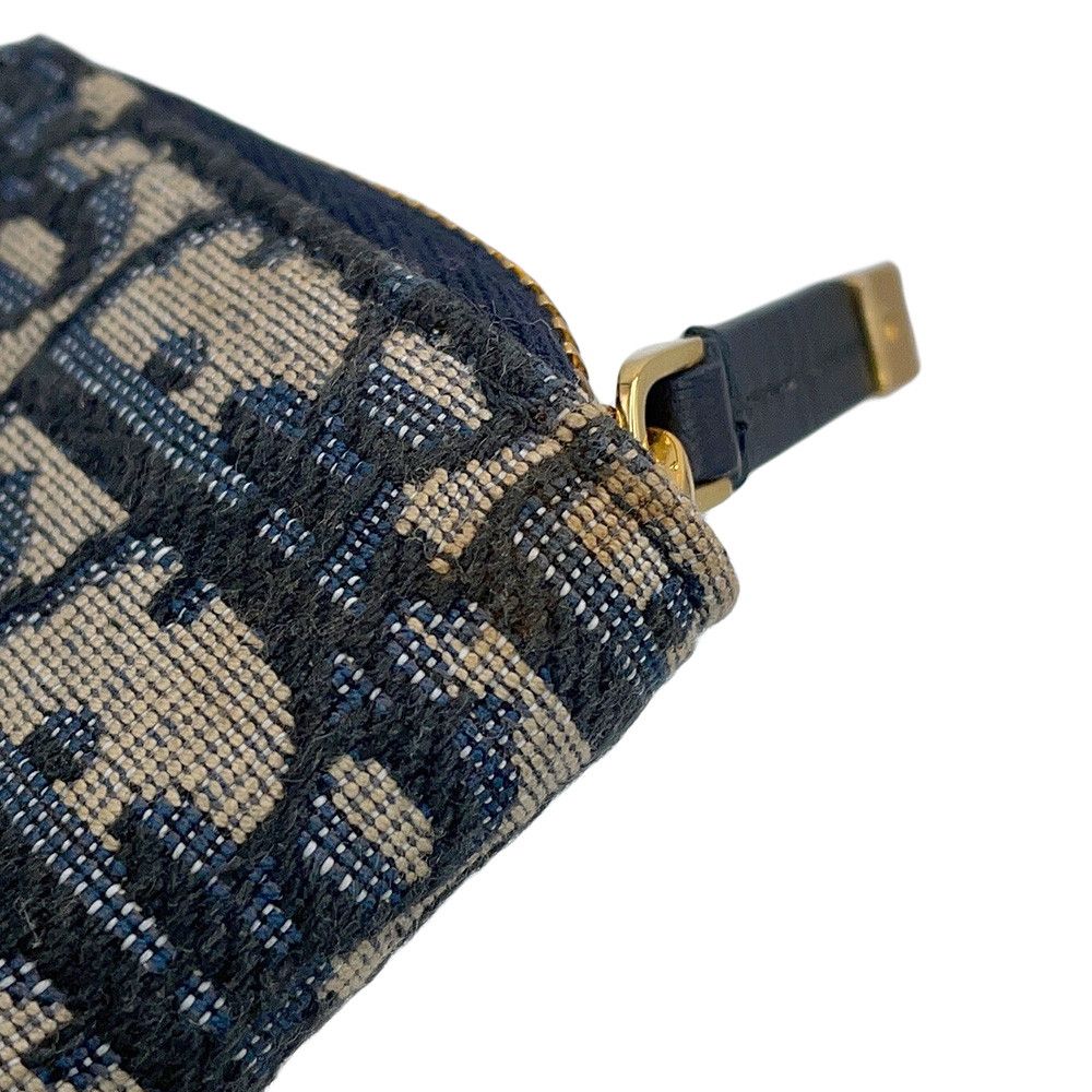 Dior Key Case Oblique 30 Montaigne Yuze Jacquard Leather Trotter Key Holder — view 6