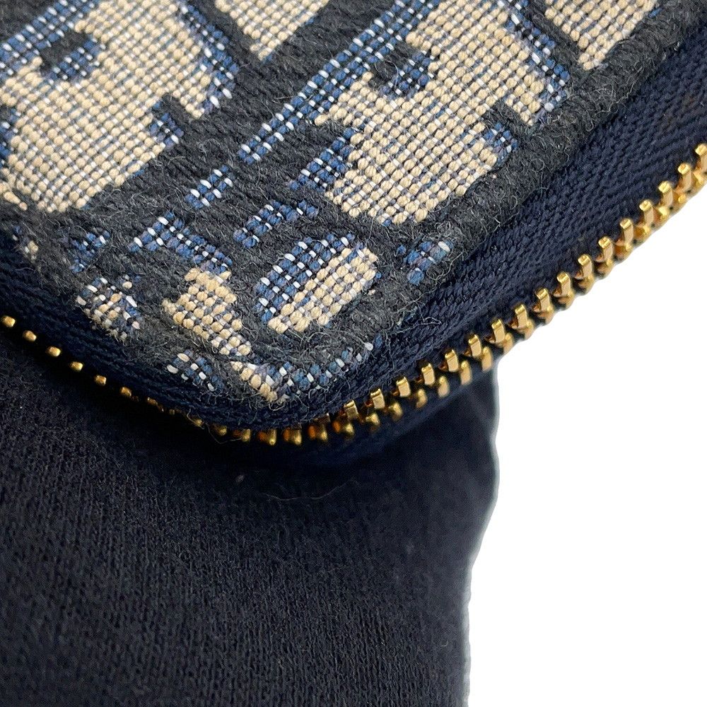 Dior Key Case Oblique 30 Montaigne Yuze Jacquard Leather Trotter Key Holder — view 8