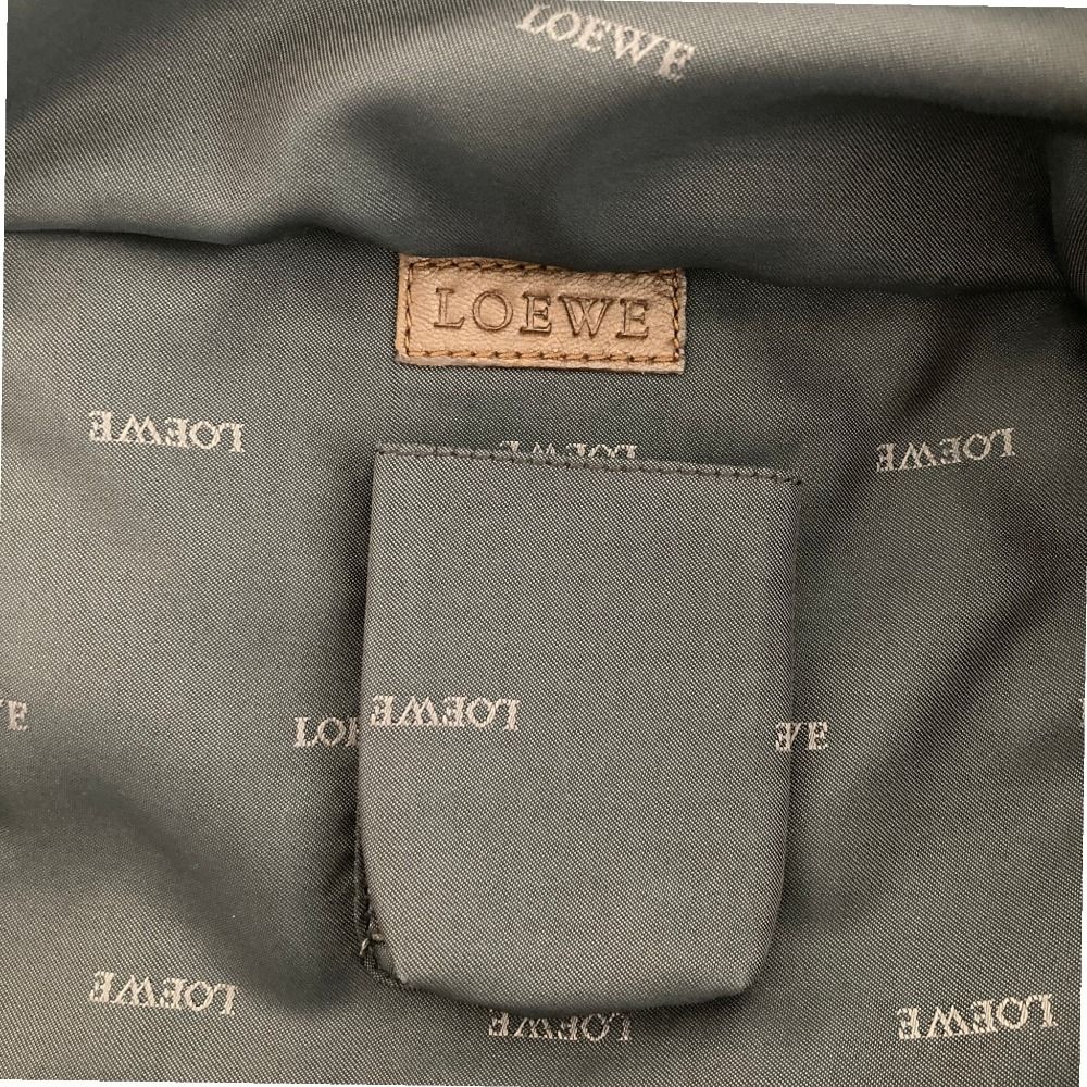 Loewe Anagram Nappa Aire Handbag Gold Color Brown — view 6