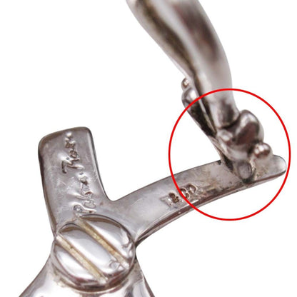 Tiffany & Co Kiss Cross Graffiti Earrings Paloma Picasso Silver — view 4