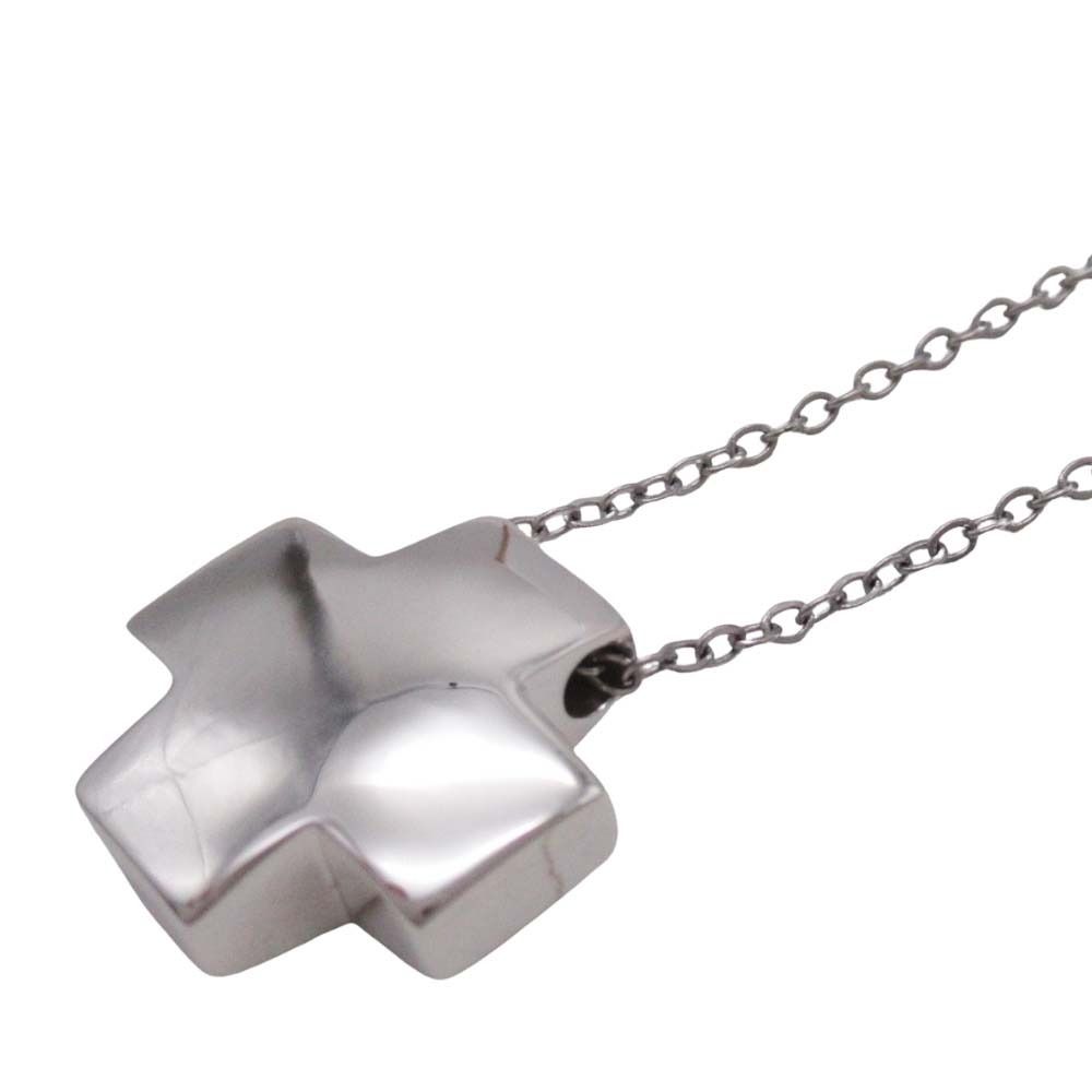 Tiffany & Co New Roman Cross Necklace Silver — view 3