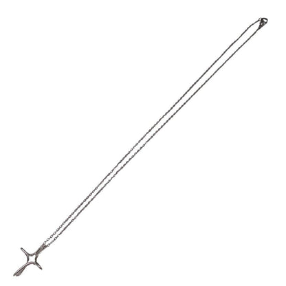 Tiffany & Co New Infinity Cross Necklace Silver — view 2