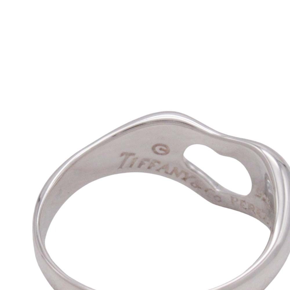 Tiffany & Co New Open Heart Ring Silver — view 6