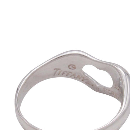 Tiffany & Co New Open Heart Ring Silver — view 6