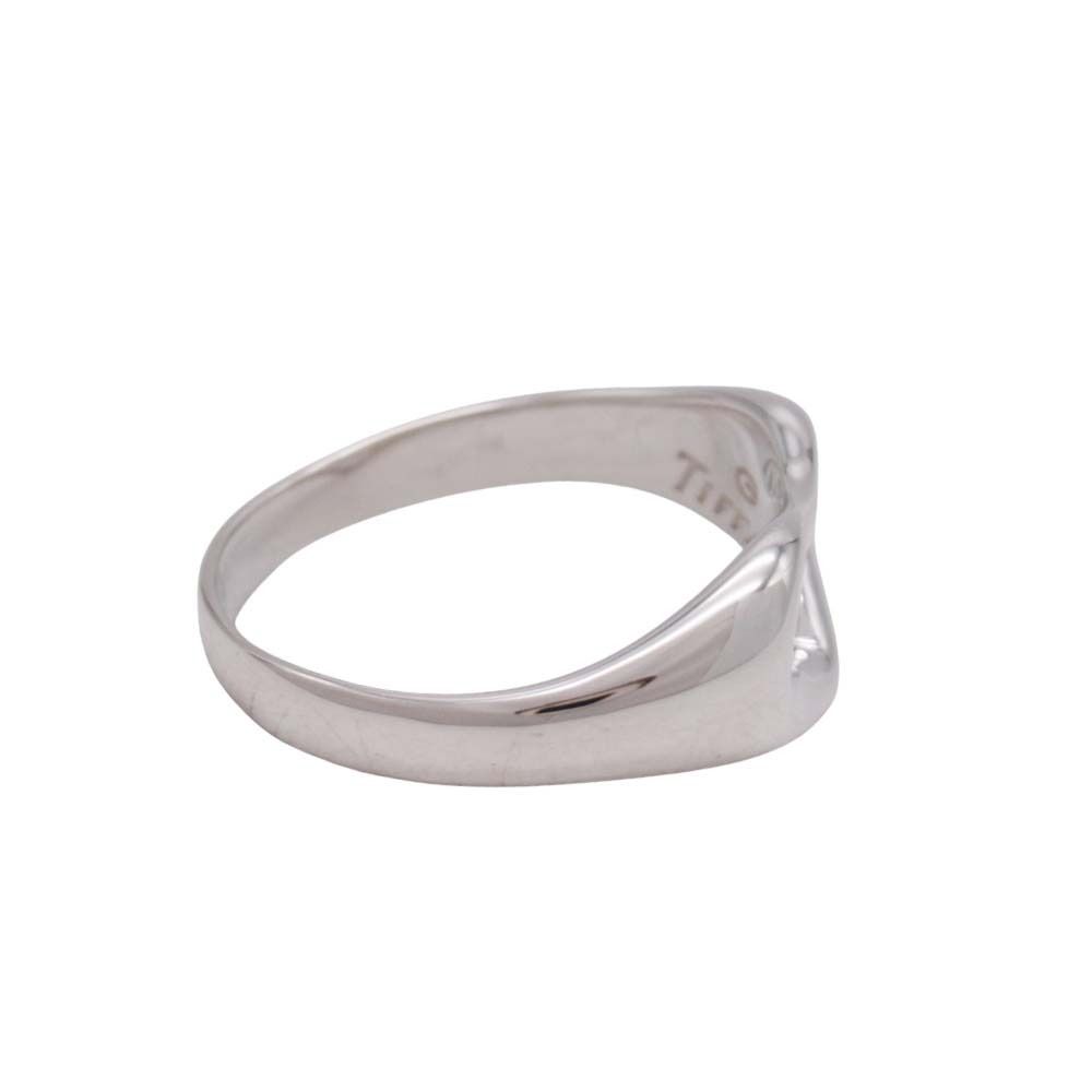 Tiffany & Co New Open Heart Ring Silver — view 4