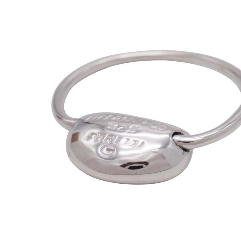 Tiffany & Co New Bean Ring Elsa Peretti Silver — view 6