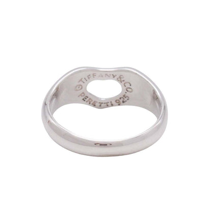 Tiffany & Co New Open Heart Ring Silver — view 3