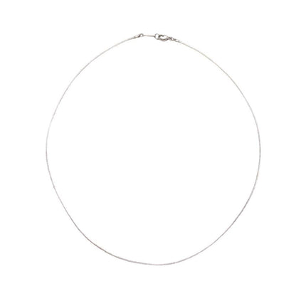 Tiffany & Co New Wire Necklace Silver