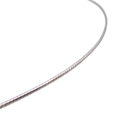 Tiffany & Co New Wire Necklace Silver — view 2