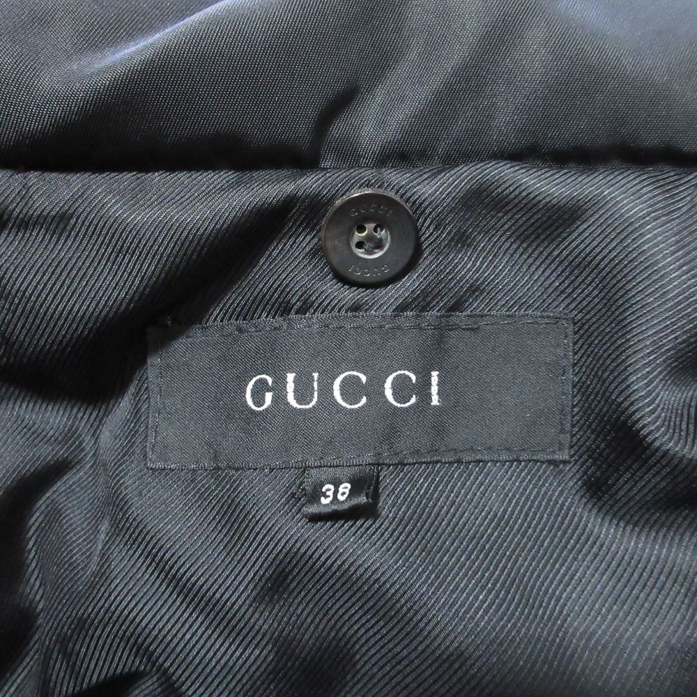 Gucci Era Nylon Down Jacket 38 Black — view 6