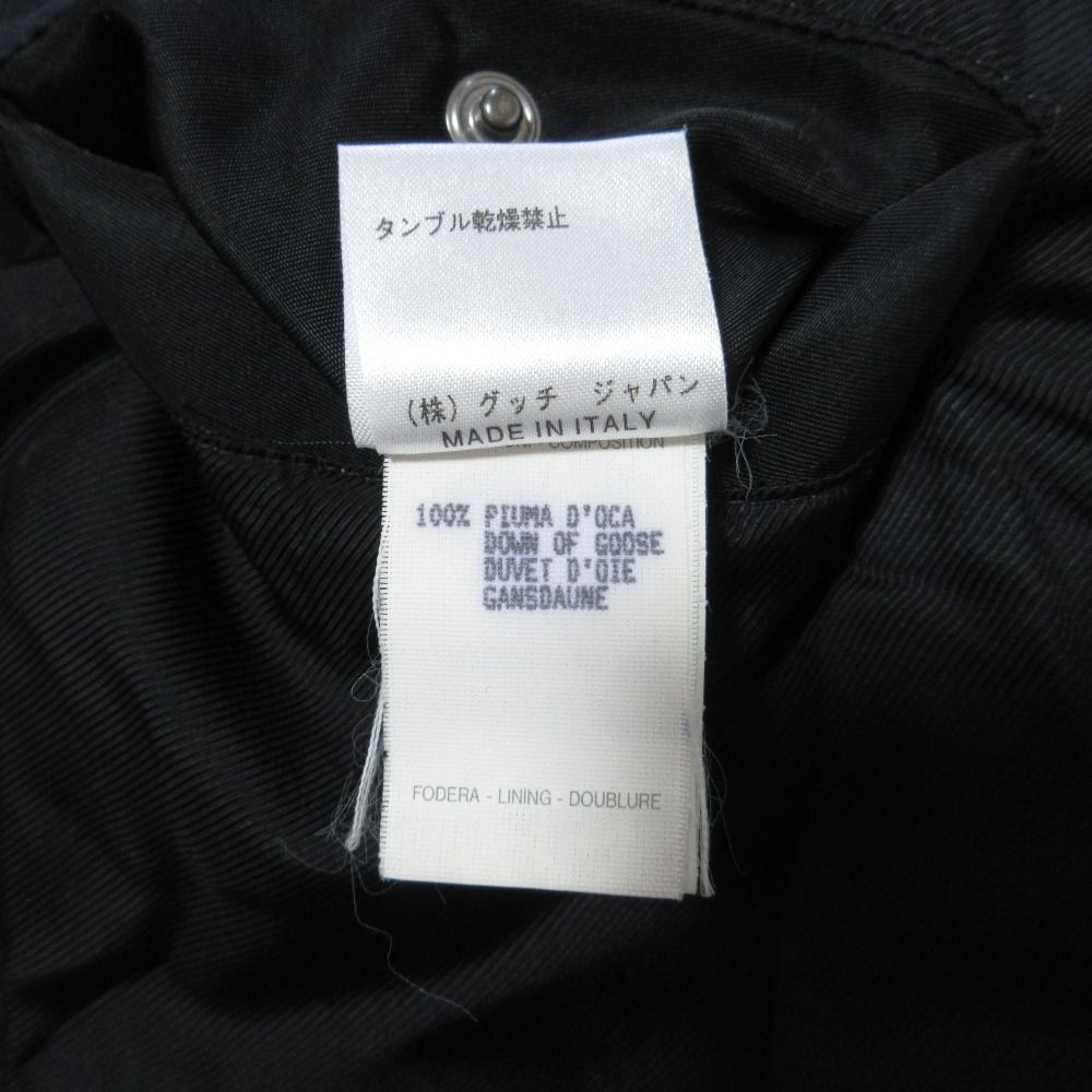 Gucci Era Nylon Down Jacket 38 Black — view 8