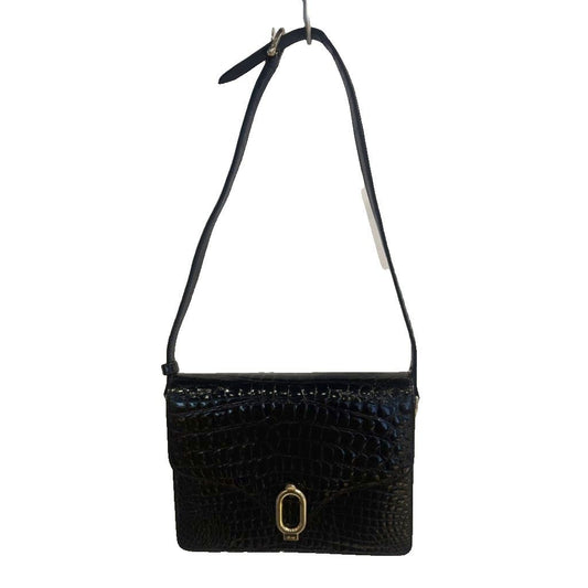 Celine Croco Shoulder Bag
