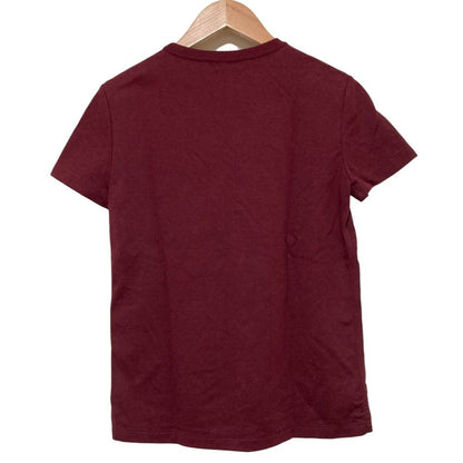 Loro Piana Neo My-t-Shirt Logo Embroidery Stretch Top 36 Bordeaux — view 2