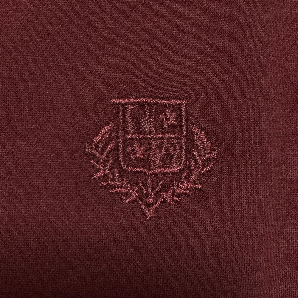Loro Piana Neo My-t-Shirt Logo Embroidery Stretch Top 36 Bordeaux — view 3