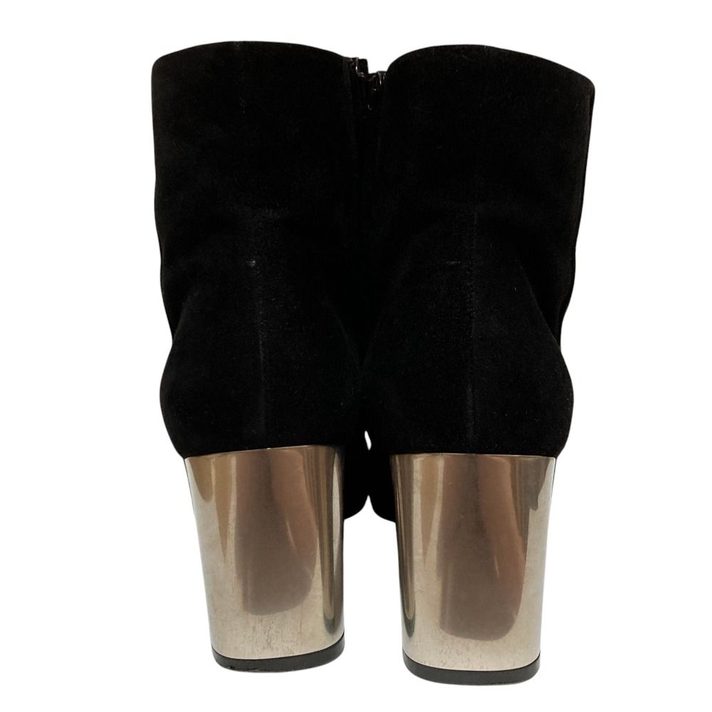 Celine Phoebe Philo Era Metal Heels Suede Leather Short Boots 39 — view 3