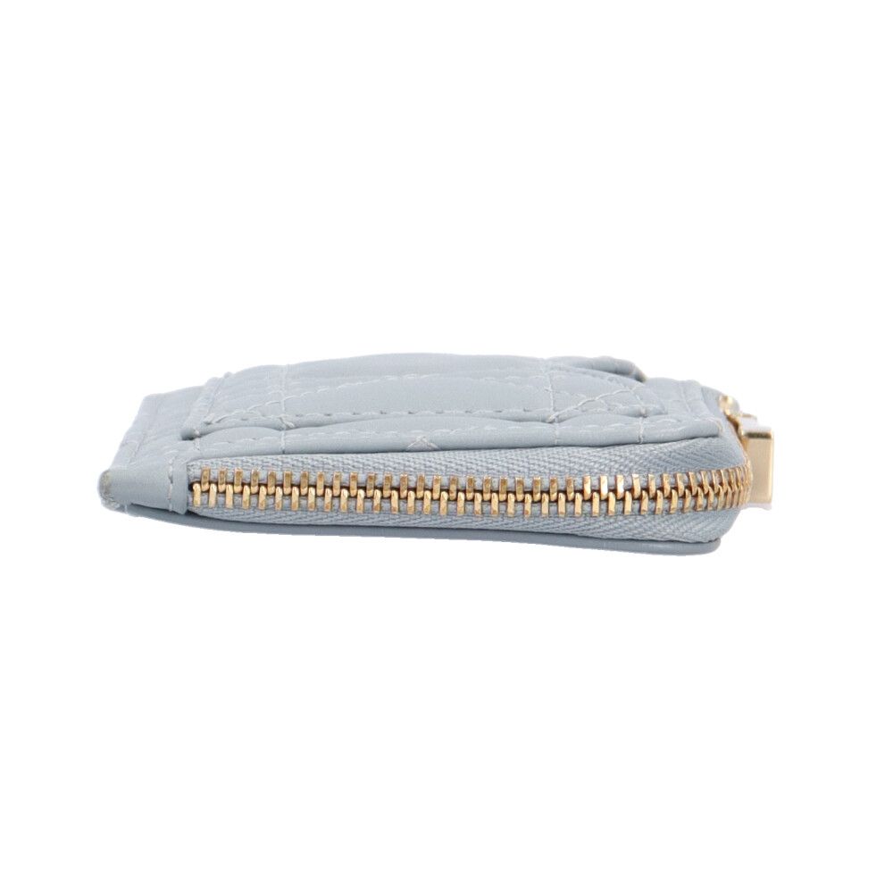 Dior Dio le Lady Dio le Cosmos Zip Cup Doholder Card Case Lambskin — view 3