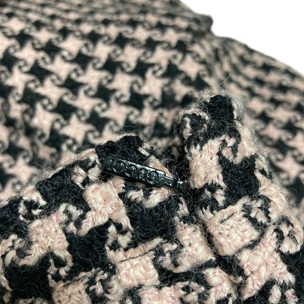 Gucci Tweed Long Skirt 38 Pink — view 9