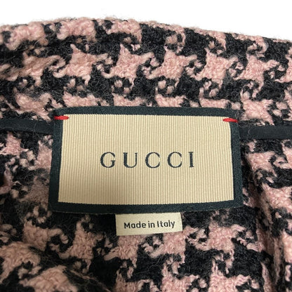 Gucci Tweed Long Skirt 38 Pink — view 6