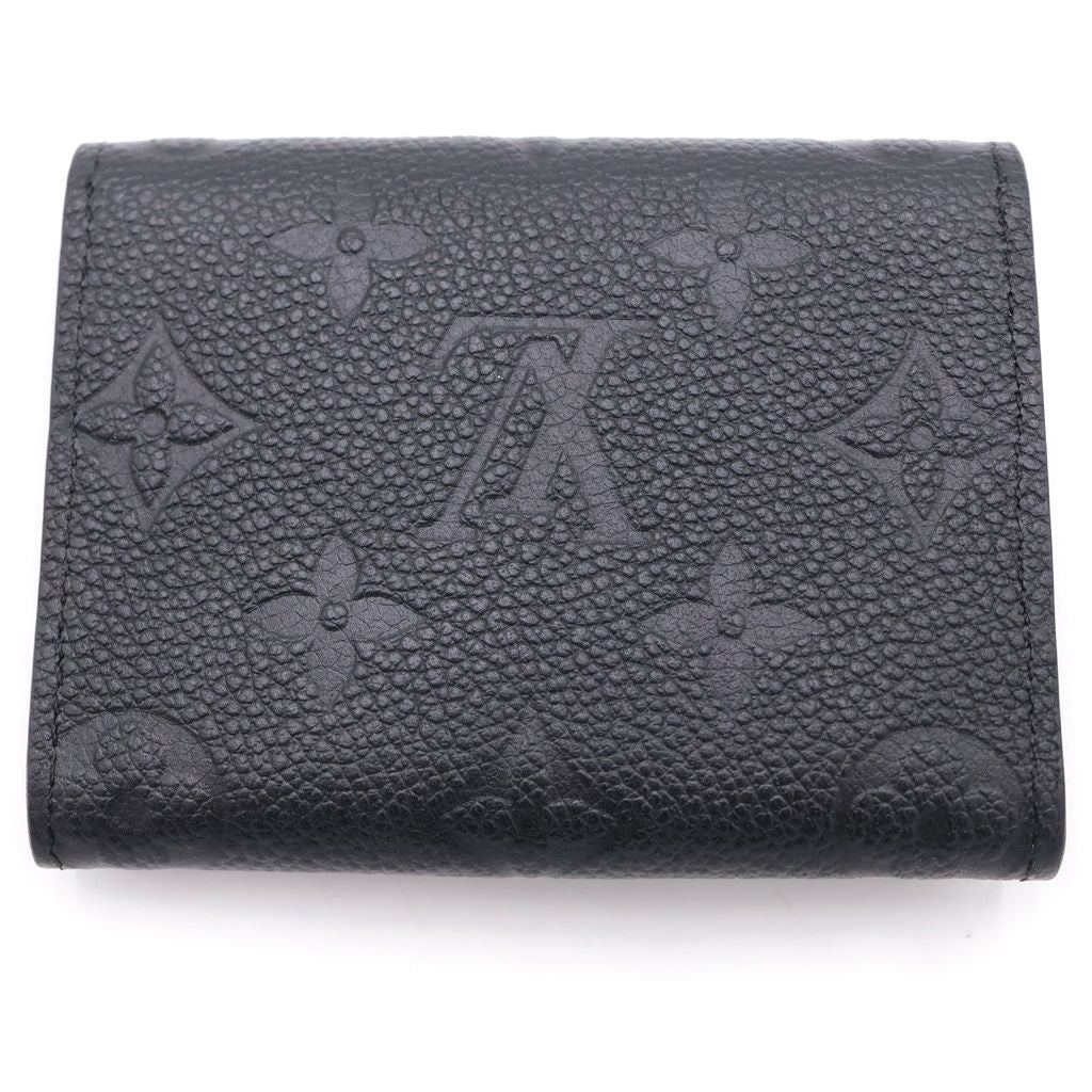 Louis Vuitton Monogram Empreinte Envelope Cult Visit Card Case Black — view 2