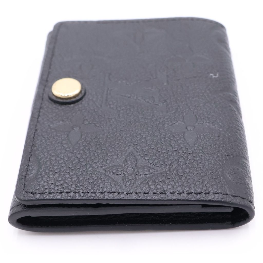 Louis Vuitton Monogram Empreinte Envelope Cult Visit Card Case Black — view 3