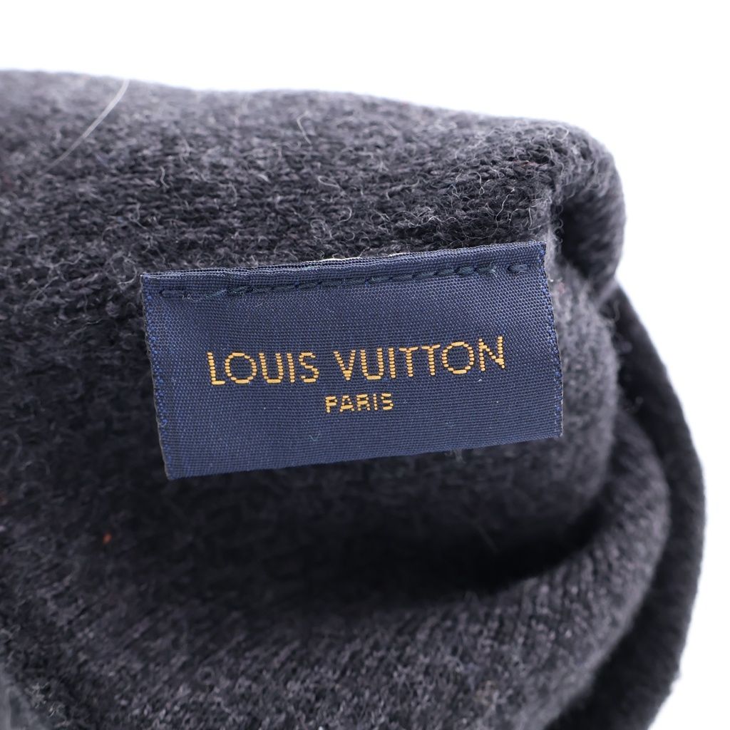 Louis Vuitton Bonnet Monogram Knit Black Sweater — view 7