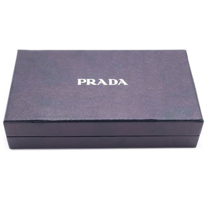 Prada Wallet L fa Long Wallet Saffiano Leather Black — view 6