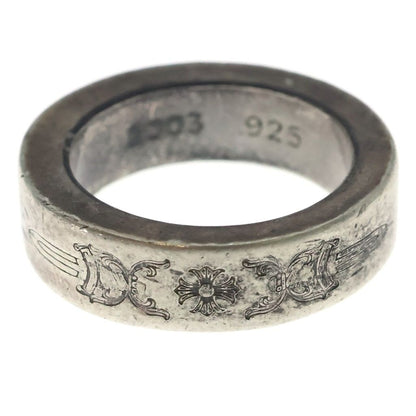 Chrome Hearts Spacer Dagger Ring Silver